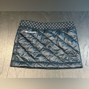 Columbia Black Quilted Girl 3T Skirt